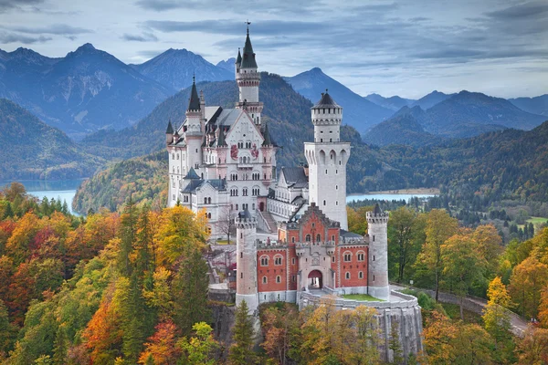 Замок Нойшванштайн, Германия Лицензионные Стоковые Фото