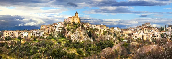 Toffia -hill top village (beautiful villages of Italy series) Лицензионные Стоковые Фото
