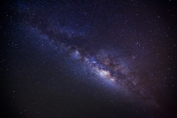 Панорама галактики Млечный, длительной экспозиции фотография — стоковое фото