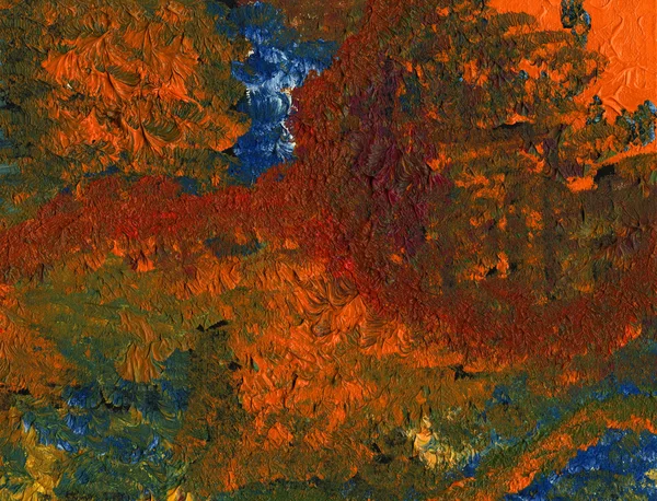 Картина маслом абстрактный фон — стоковое фото