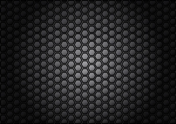 Шестиугольник абстрактный узор на фоне серого цвета — стоковый вектор