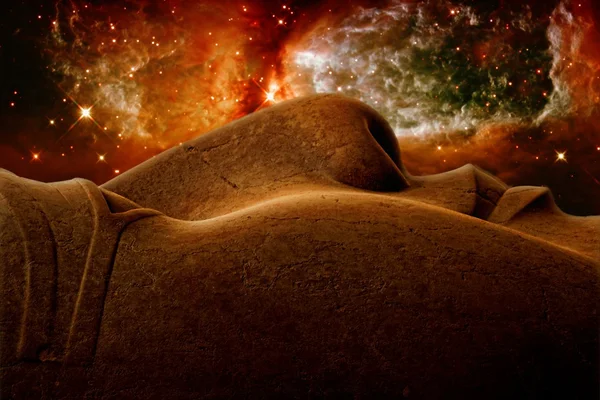 Рамсес Ii и звездного региона S106 (элементы этого изображения мебли — стоковое фото