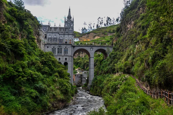 Las церковь Лахаса на юге Колумбии — стоковое фото