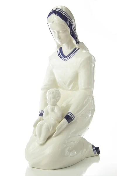 Статуя девственницы Мэри — стоковое фото