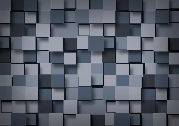 Абстрактный фон кубиков сине серый — стоковое фото