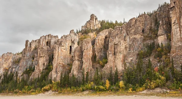 Россия. Якутия. Ленские столбы — стоковое фото