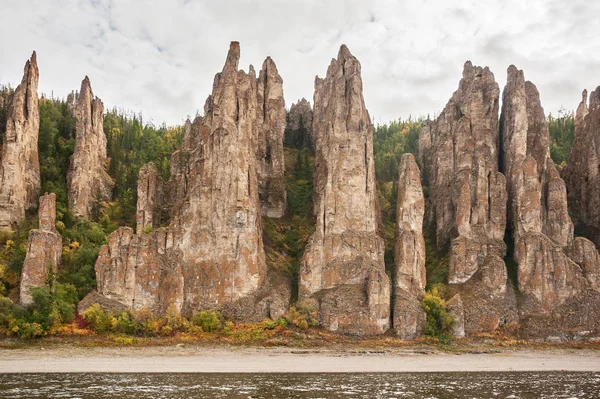 Россия. Якутия. Ленские столбы — стоковое фото