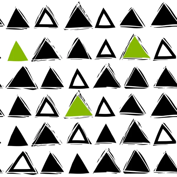 Абстрактный бесшовный паттерн с треугольниками Лицензионные Стоковые Иллюстрации