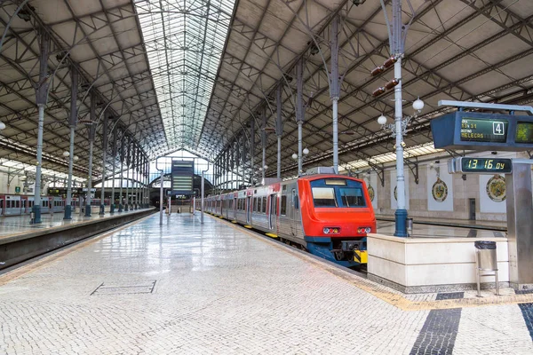 Россио железнодорожный вокзал — стоковое фото