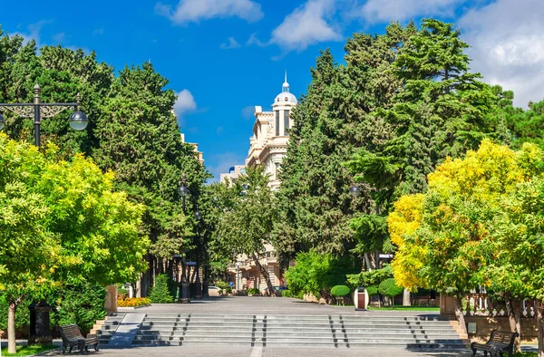 View of Baku park — стоковое фото