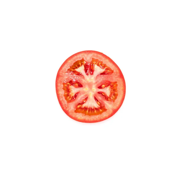Ломтик свежего помидора — стоковое фото