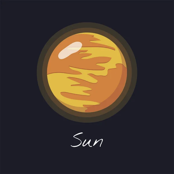 Красочные Иллюстрации Солнца Образования — стоковое фото
