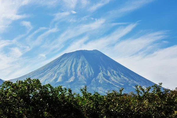 Вулканические Горы Пейзаж Никарагуа — стоковое фото