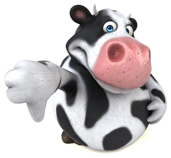 Смешные коровы, Иллюстрация Лицензионные Стоковые Изображения
