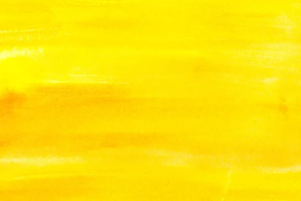 Абстрактной Живописи Ярко Желтые Мазки Полный Кадр Лицензионные Стоковые Изображения