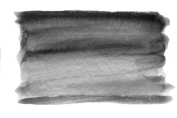 Черное Белое Пятно Акварель Абстрактные Руки Drawn Серый Акварель Фон — стоковое фото