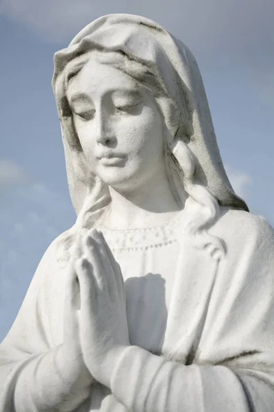 Девы Марии. Молитва Святой Матери Мэри — стоковое фото