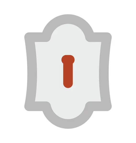Основные Слот Смелые Векторный Icon — стоковый вектор