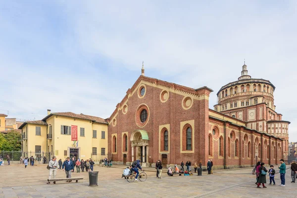 Basilica di Santa Maria delle Grazie Стоковое Фото