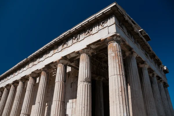 Греческий храм Ареса колонны, Акрополь — стоковое фото
