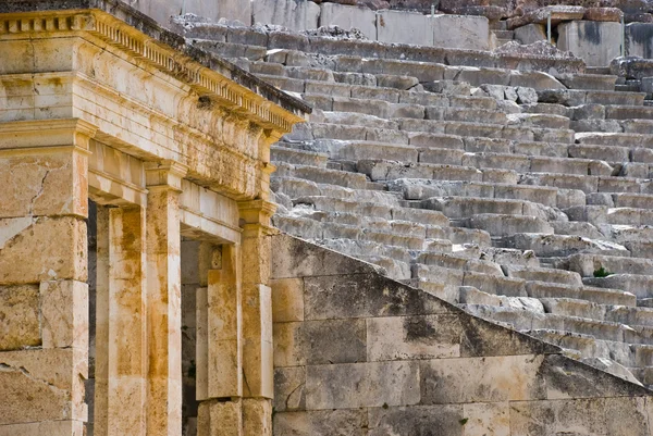 Вид греческого античного театра — стоковое фото