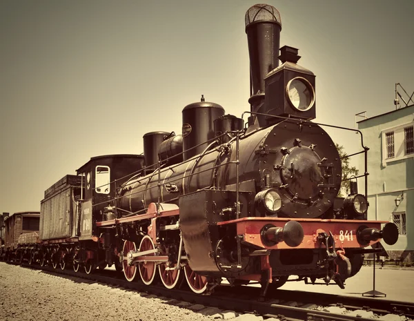 Паровой поезд — стоковое фото