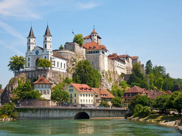 Aarburg замок Стоковое Фото