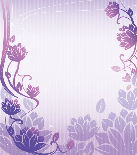 Лиловый лотос цветок Лицензионные Стоковые Изображения