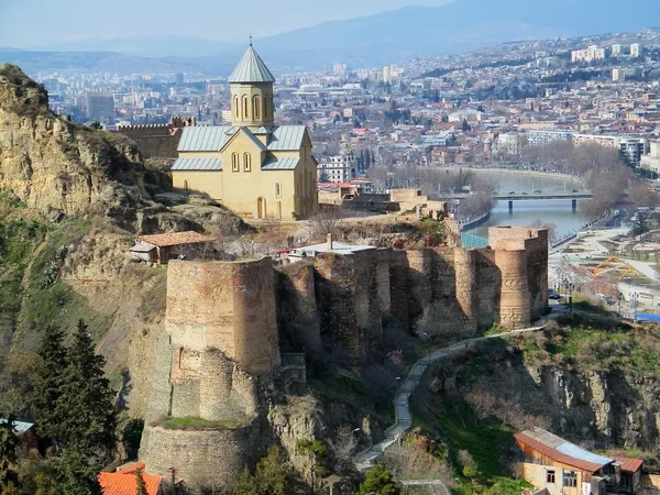 Замок Тбилиси — стоковое фото