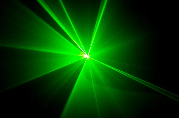 Лазерный луч света — стоковое фото