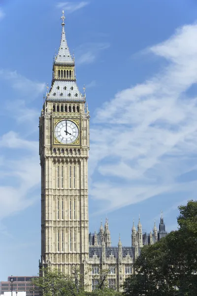 Биг Бен и дома парламента, Лондон, Англия — стоковое фото
