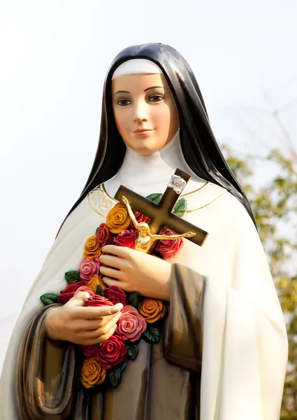 Статуя Святой Терезы — стоковое фото