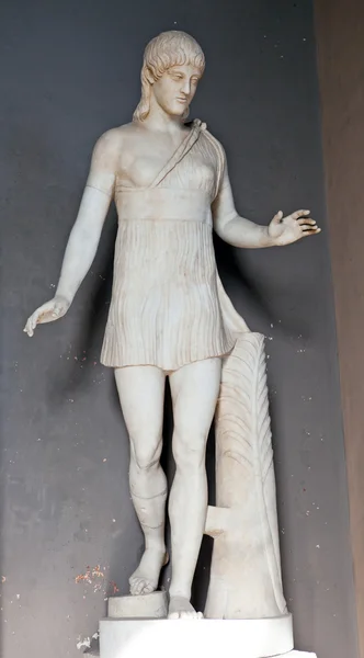 Ватикан. Музей. Статуя, предположительно гермафродита — стоковое фото