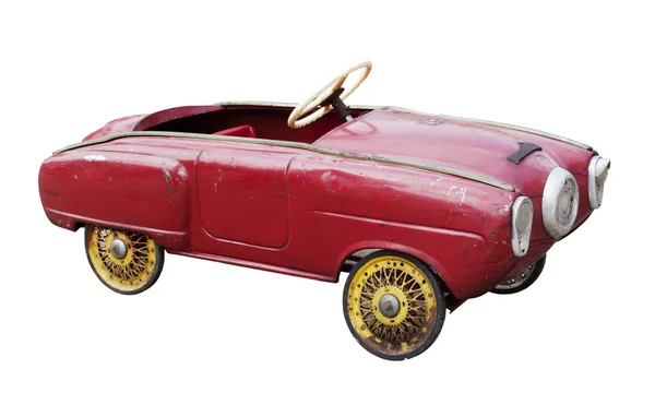 Старинный игрушечный автомобиль — стоковое фото