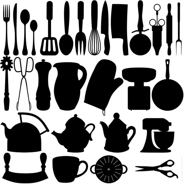 Кухонные объекты — стоковое фото