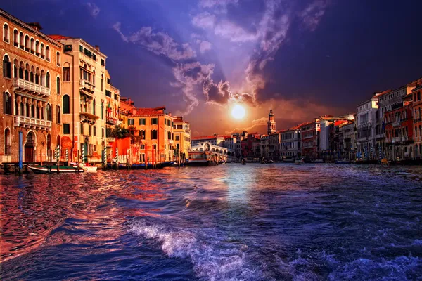 Венеция великий канал — стоковое фото