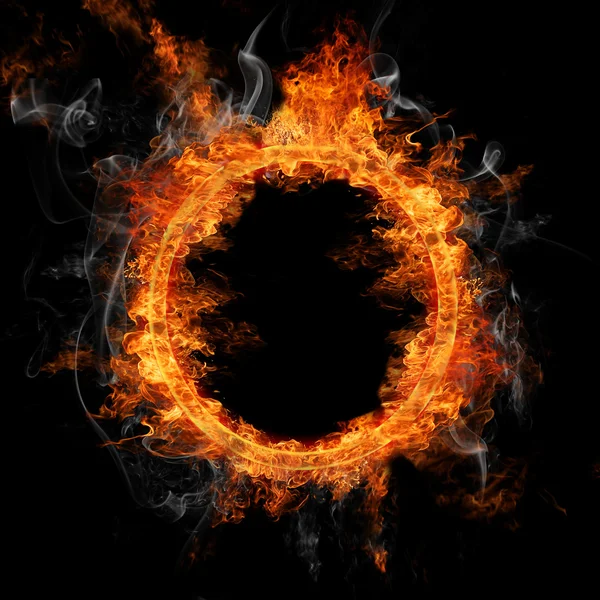 Кольцо огня — стоковое фото