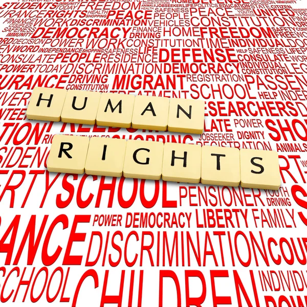 Права человека — стоковое фото