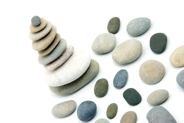 Уравновешенные камни — стоковое фото