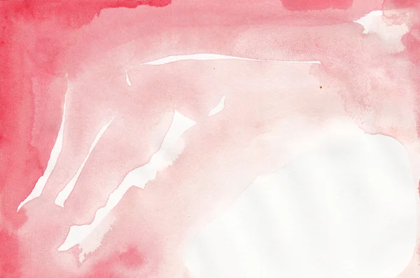 Абстрактный фон в розовых тонах акварель — стоковое фото