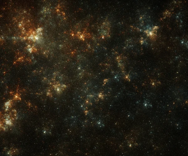 Красочные звездное поле — стоковое фото