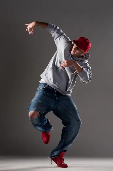 Картина танцы человек — стоковое фото