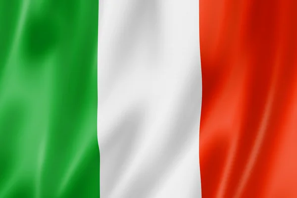 Итальянский флаг Лицензионные Стоковые Изображения