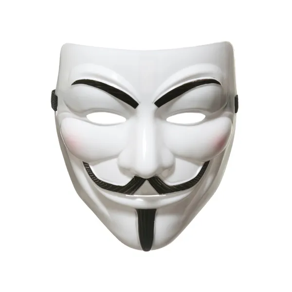 Анонимные маска (парень fawkes маска) Лицензионные Стоковые Изображения
