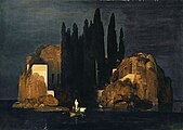 Arnold Böcklin - Die Toteninsel I (Basel, Kunstmuseum).jpg