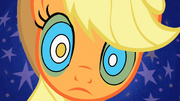 Applejack&#039;s eyes swirling S2E01