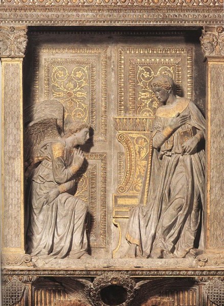 Донателло. Алтарь Кавальканти. Около 1435 г. Церковь Санта Кроче, Флоренция
