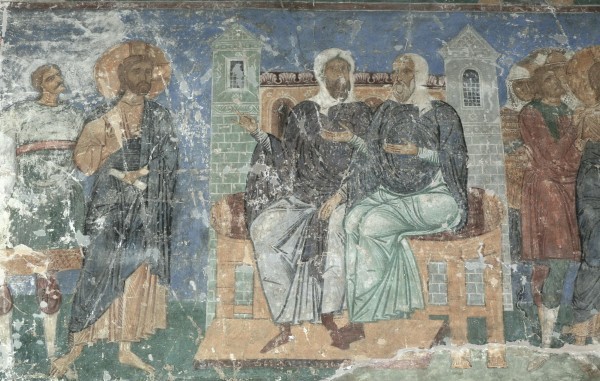 Фреска Спасо-Преображенского собора Мирожского монастыря. Ок. 1156 г. Псков