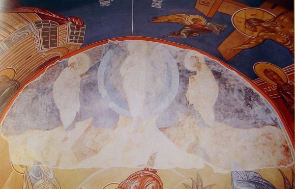 Фрагмент росписи Успенского собора во Владимире