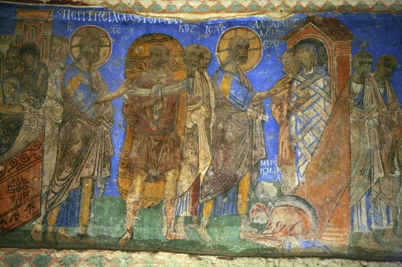 Фреска церкви Токали килисе в Гёреме. X-XI в. Каппадокия, Турция